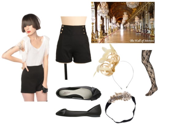 Outfit inspired by Versailles