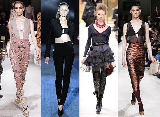 Visible bra trend for fall 2009