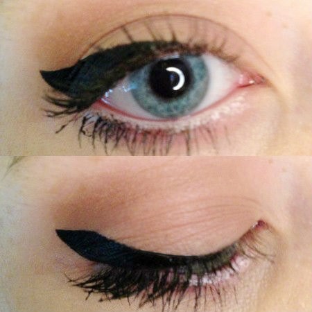 Easy way to apply winged liner