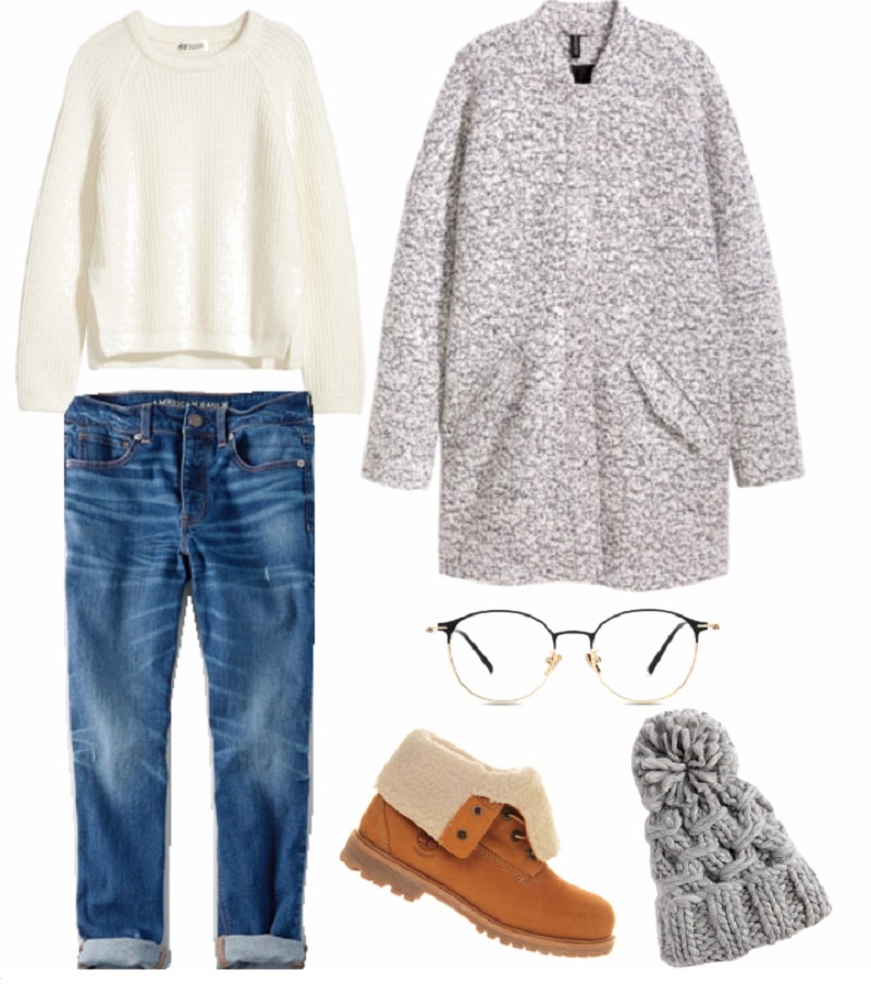 A Winter Capsule Wardrobe For College College Fashion