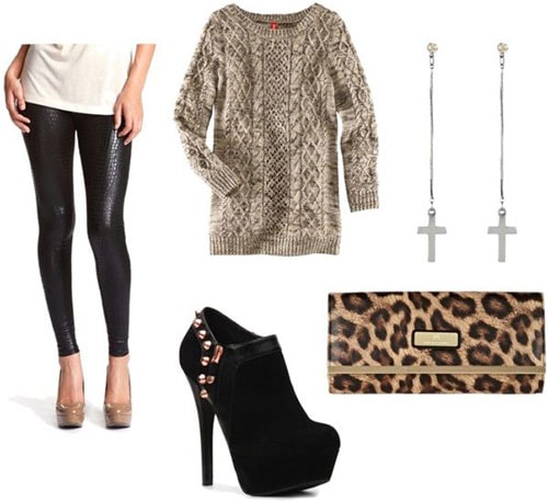 night out winter outfit ideas