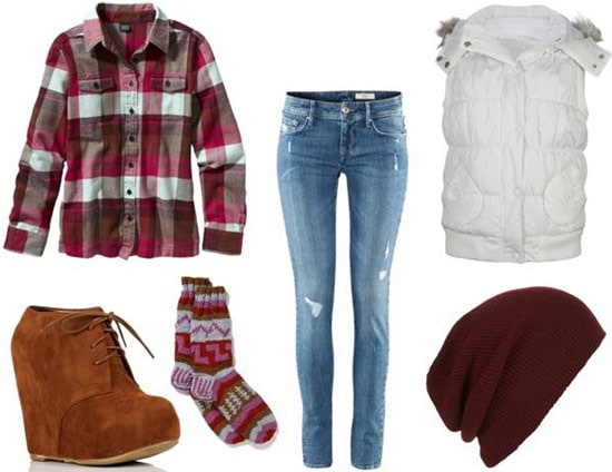 Winter outfit for seeing xmas lights