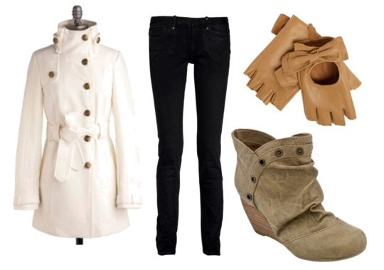 How to wear winter white