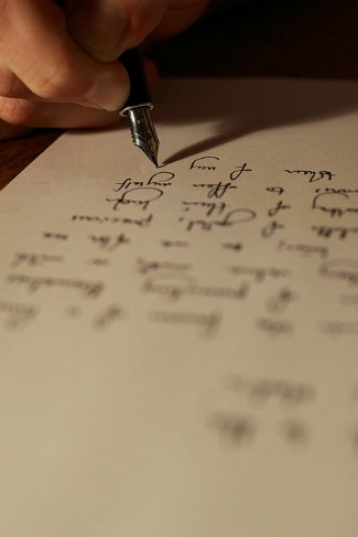 Writing a letter
