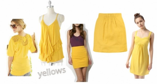 Roksanda Resort 2011 - Yellow pieces