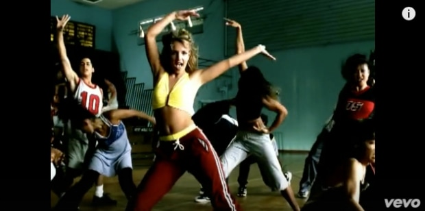 Fashion Inspiration Britney Spears Baby One More Time Music Video College Fashion