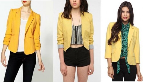 Yellow Blazers