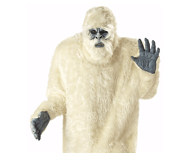 Yeti halloween costume idea