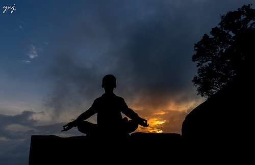 yoga at sunrise