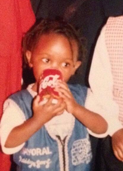 Me being a G, drinking Coca-Cola