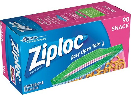 Box of Ziploc Bags