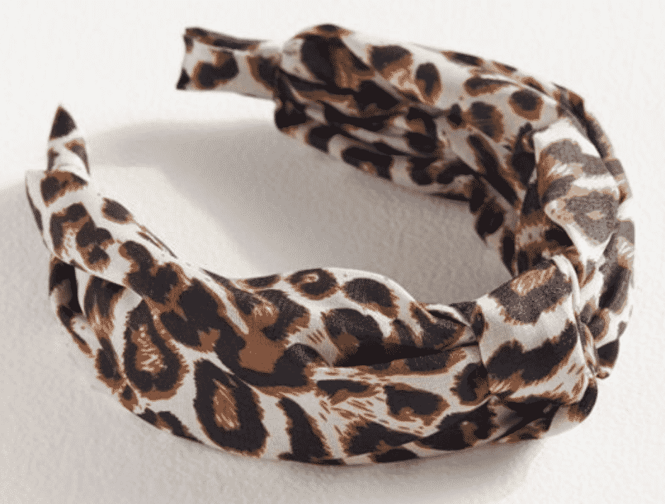 Preppy headbands - animal print headband