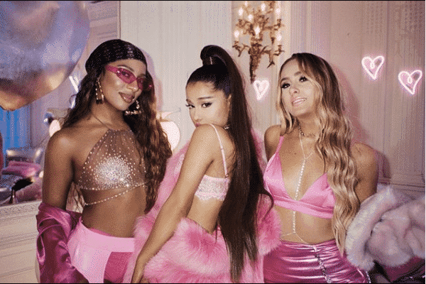 7 Rings Fashion Ariana Grande Music Video Outfits College