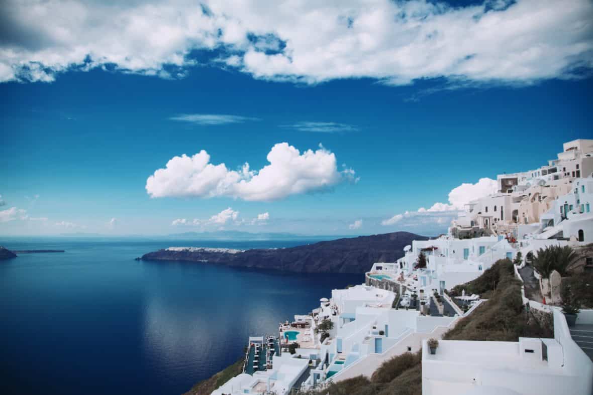 Beautiful view of Greece