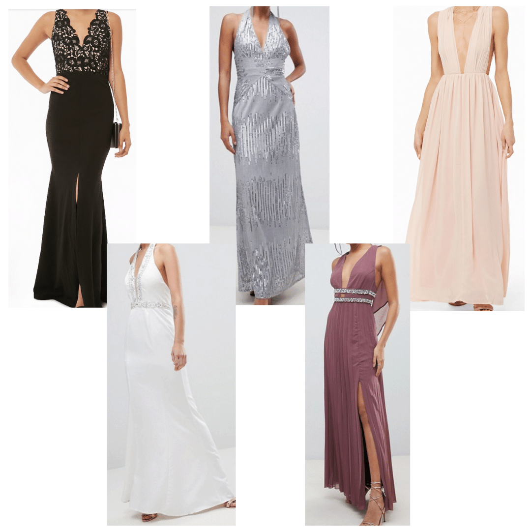 Metallic formal dresses to emulate Margot Robbie's 2019 SAG awards dress