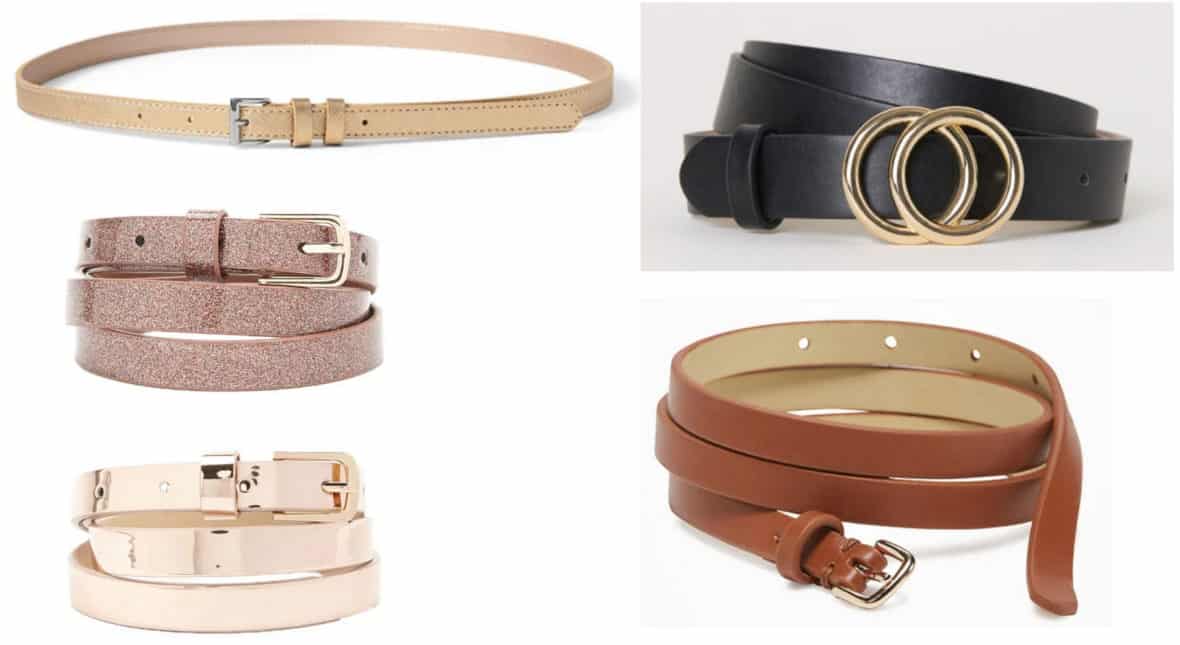 Preppy style must-haves -- skinny belts - preppy outfit ideas