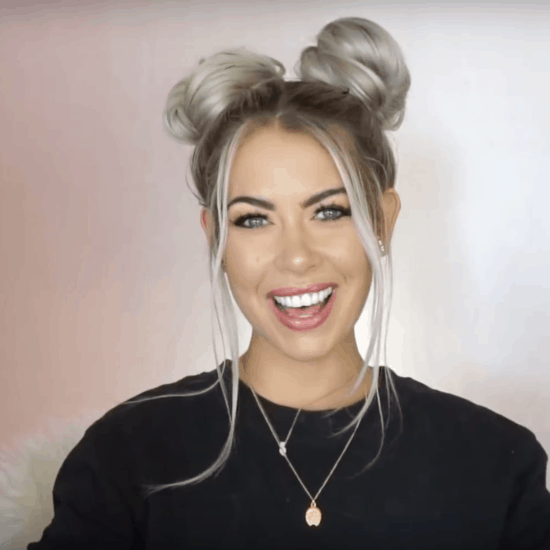Space buns hairstyle - best edgy hairstyles