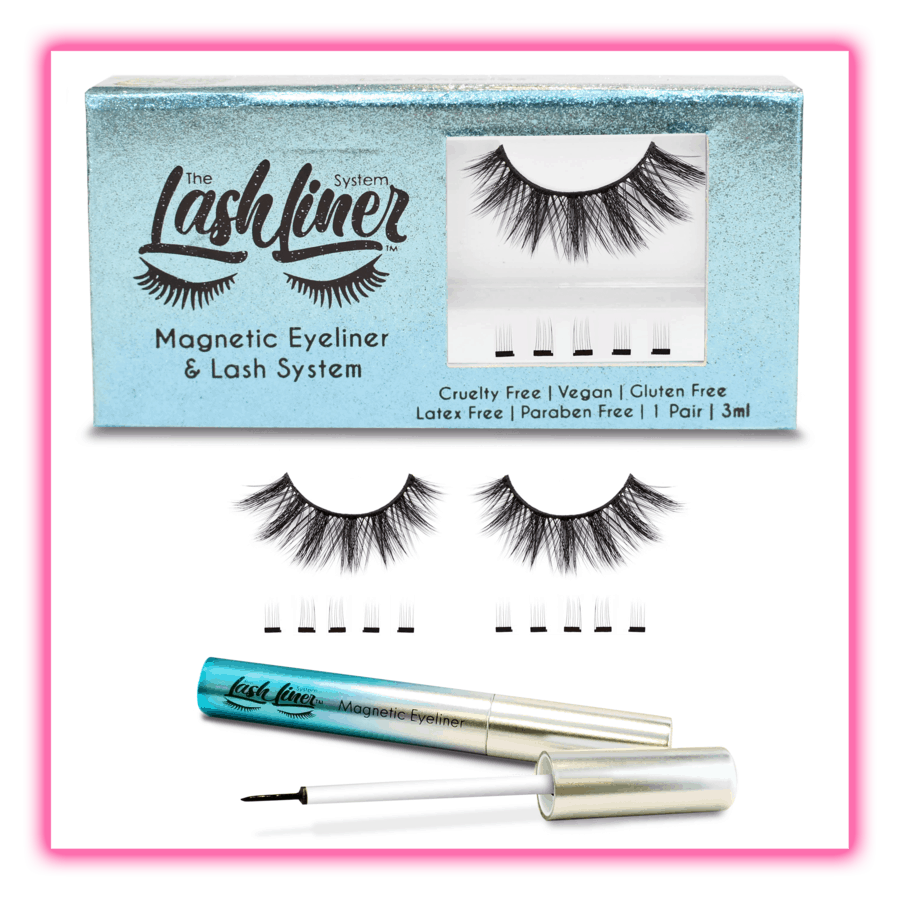 Magnetic liner lashes
