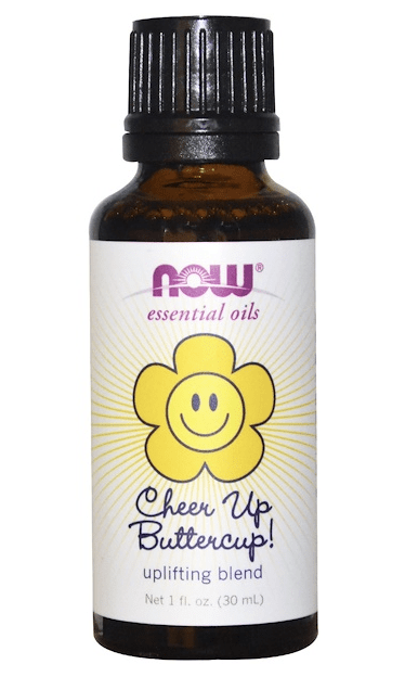 bottle of essential oils