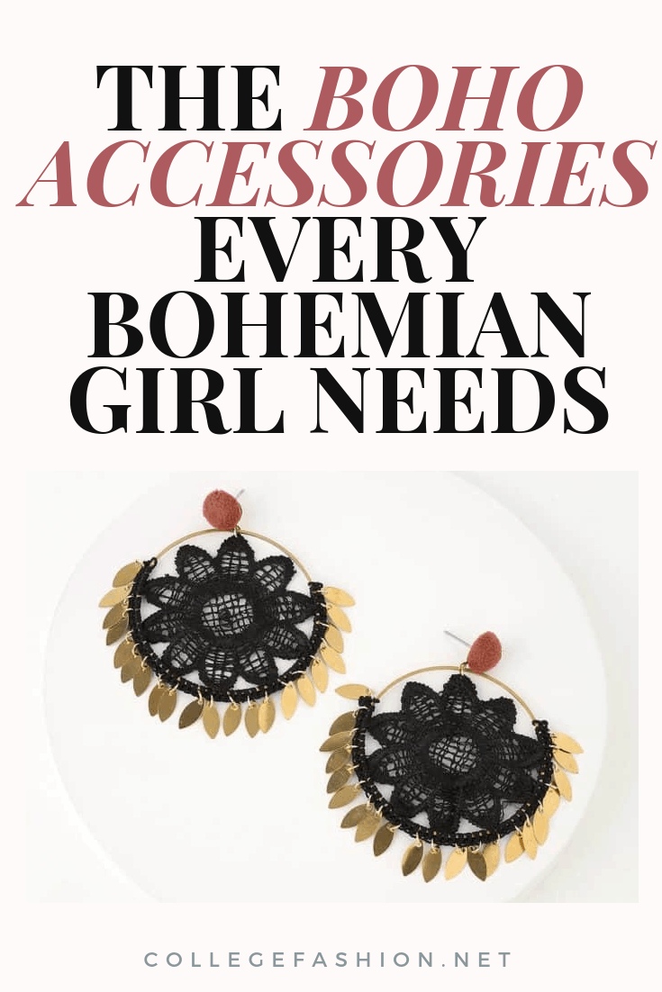 The boho accessories every bohemian girl needs in her wardrobe, from earrings to hats and more