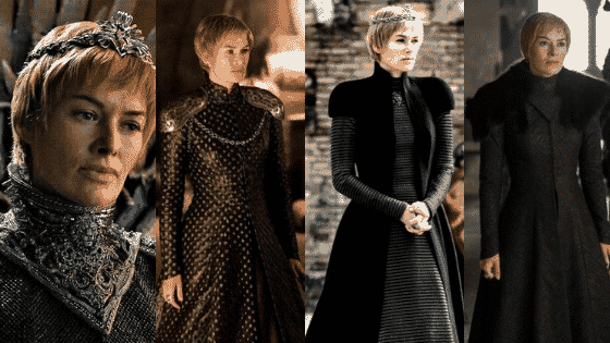 Cersei Lannister outfits season 7