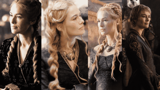 Cersei Lannister outfits seasons 4-6