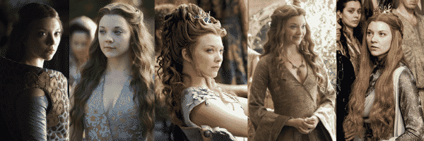 Margaery Tyrell outfits over all seasons of Game of Thrones