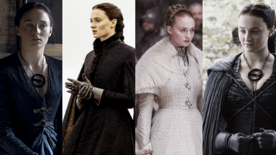 Sansa Stark outfits season 5