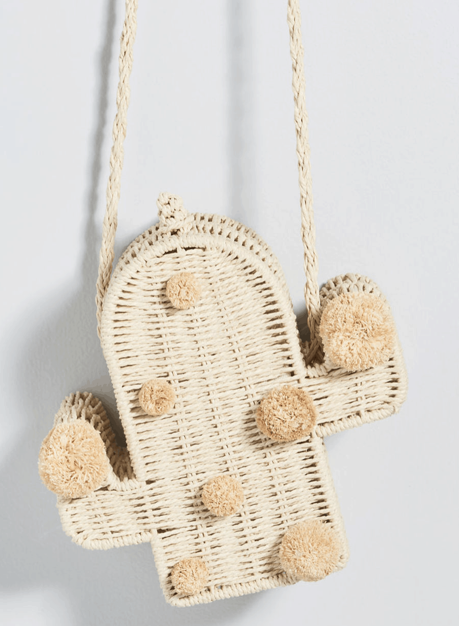 Arid Adornment Cactus Crossbody Bag