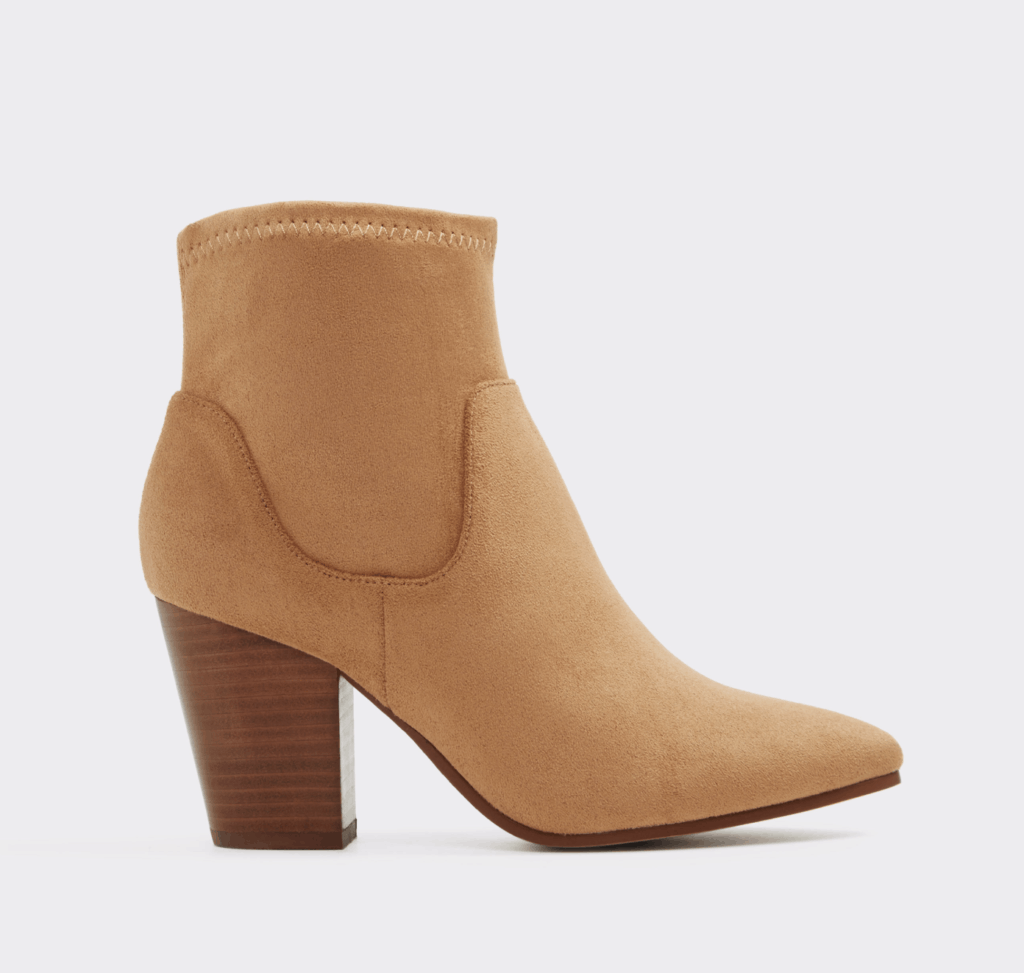 camel ankle boot