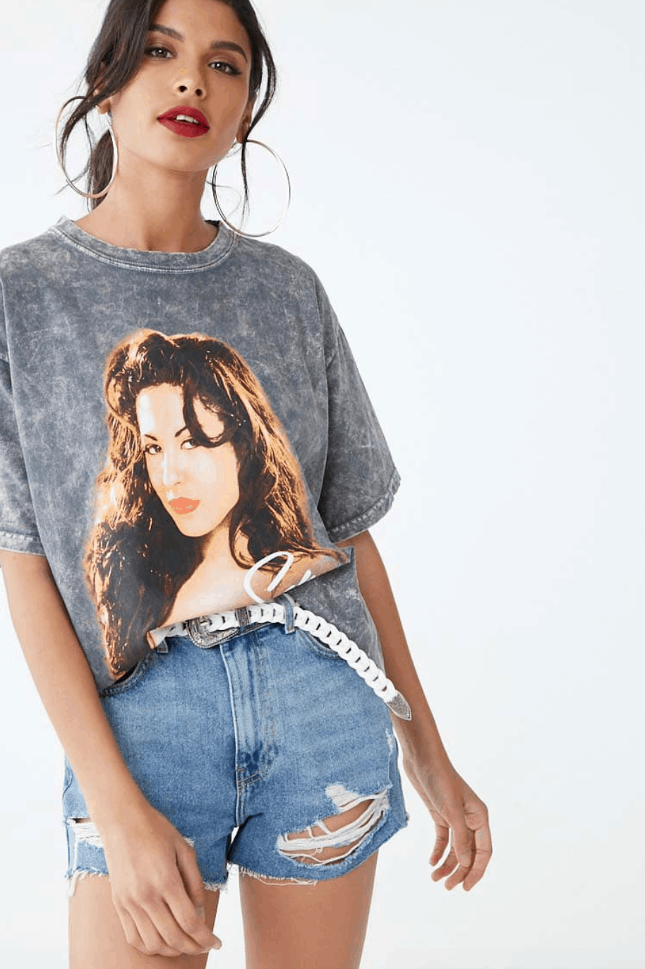 Selena band tee