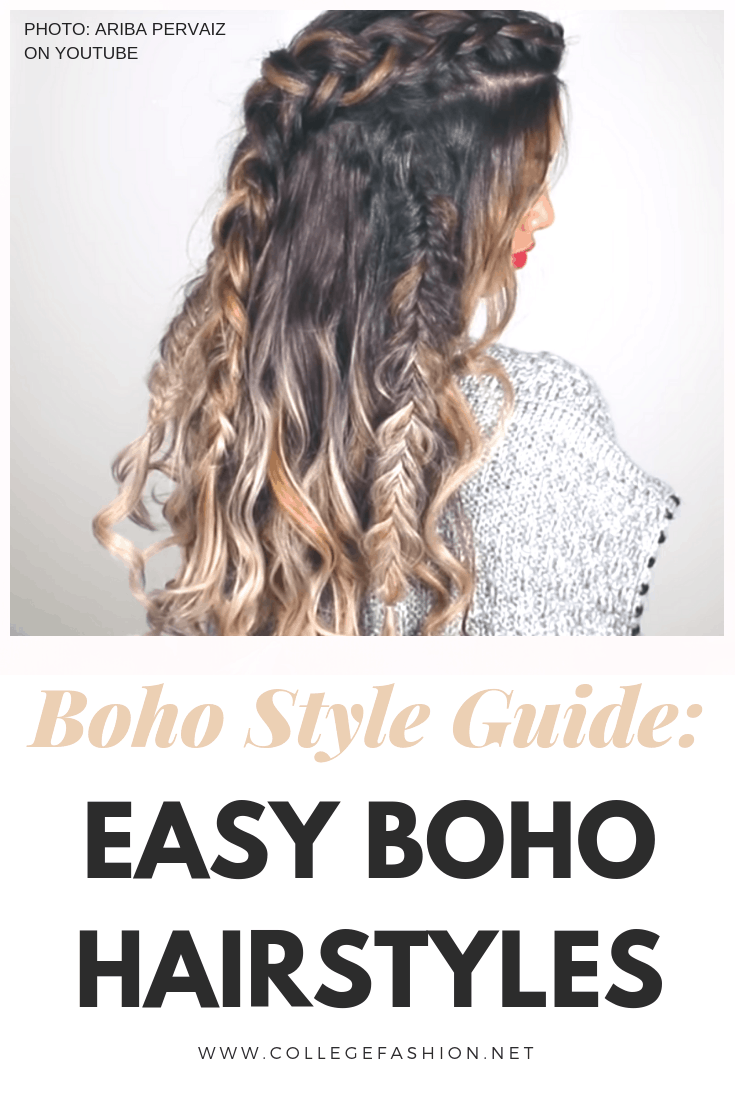 Boho Hairstyles For Medium Length Hair