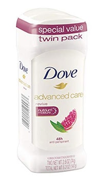 Dove deodorant