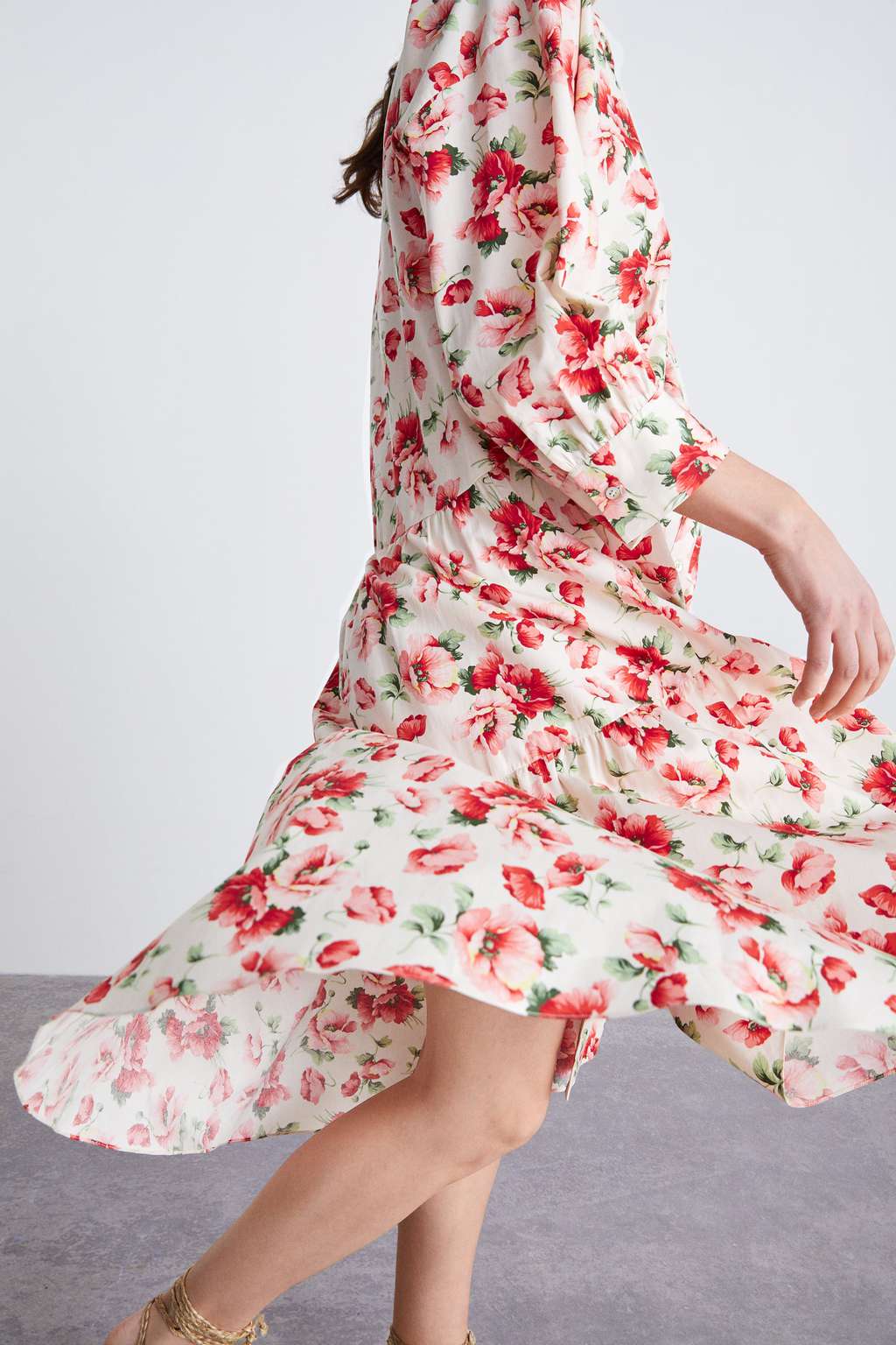 Pretty floral print dress from Zara