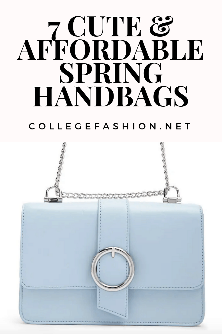 7 cute and affordable spring handbags - roundup of our favorite stylish and cheap crossbody bags and clutches for spring 2019