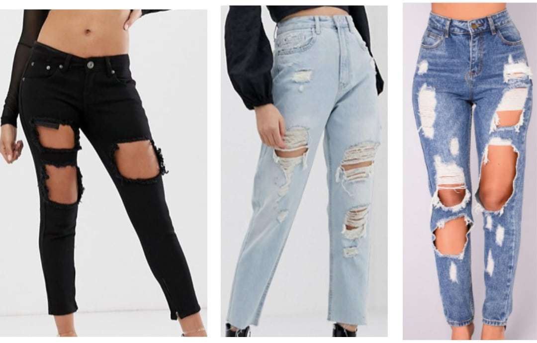 Ultra ripped jeans