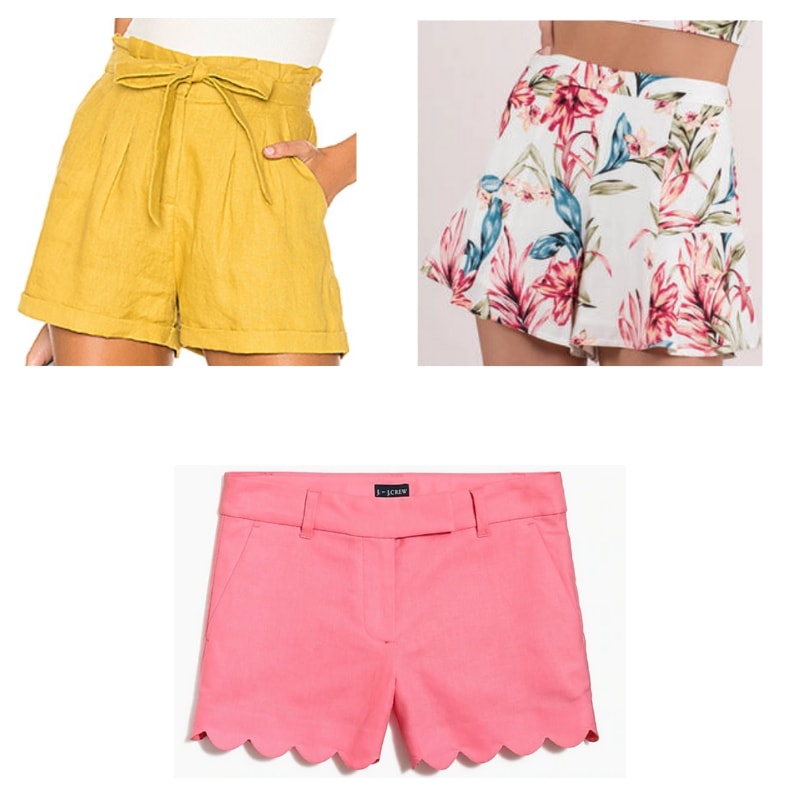 High-waisted shorts inspired by Petra's style from Jane the Virgin