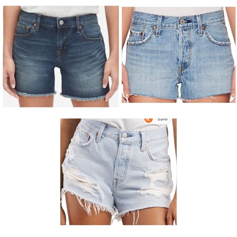 Jean shorts