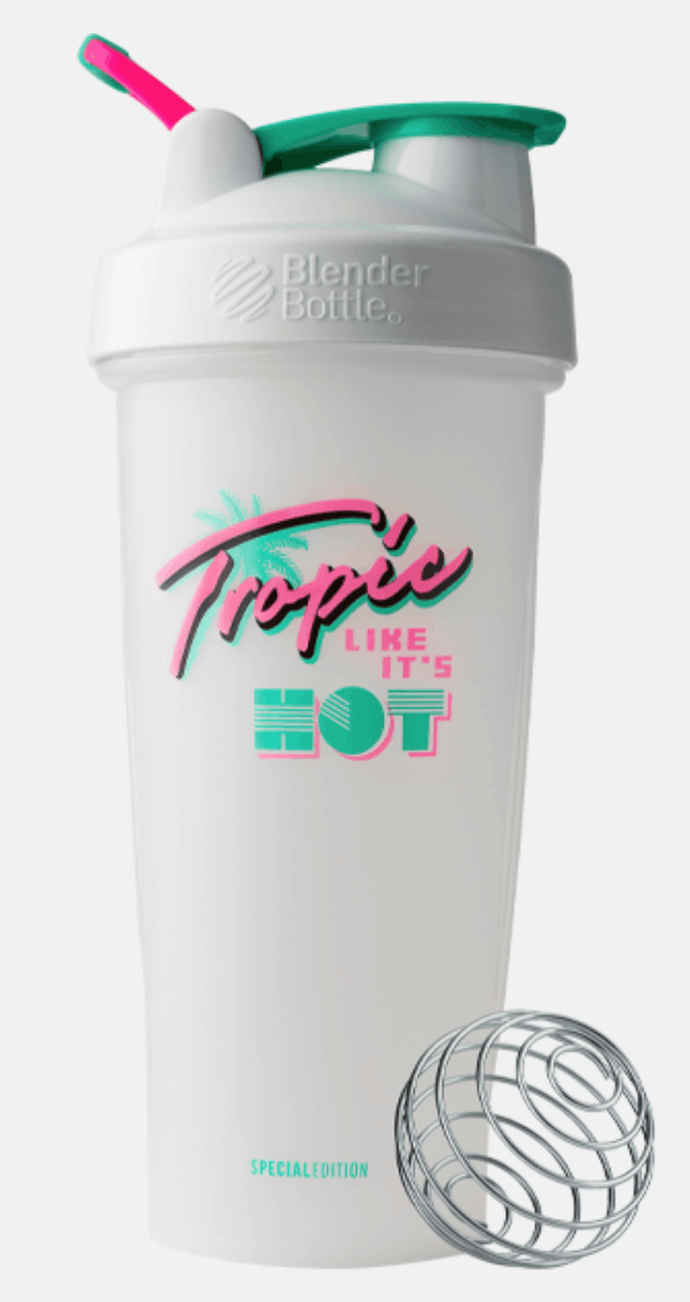 Blender Bottle in Tropic Like It's Hot