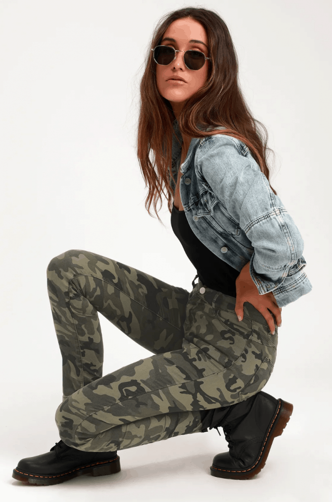 Class to Night Out: Camo Pants