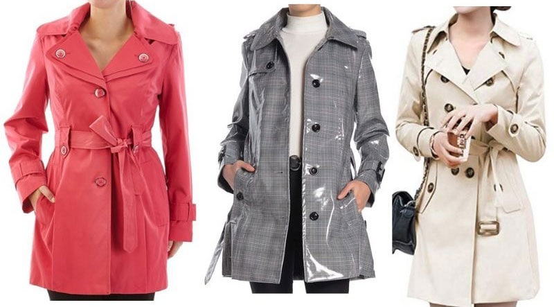 Affordable trench coats by London Fog and Osemy