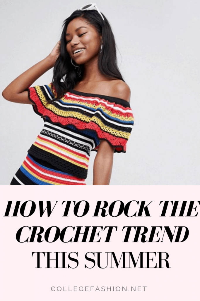 How to rock the crochet trend this summer - a guide to our favorite crochet dresses, tops, crochet bikinis, and two piece sets