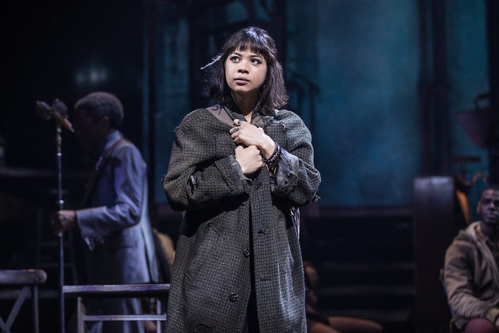 Promotional photo of Eurydice in Hadestown - hadestown fashion guide