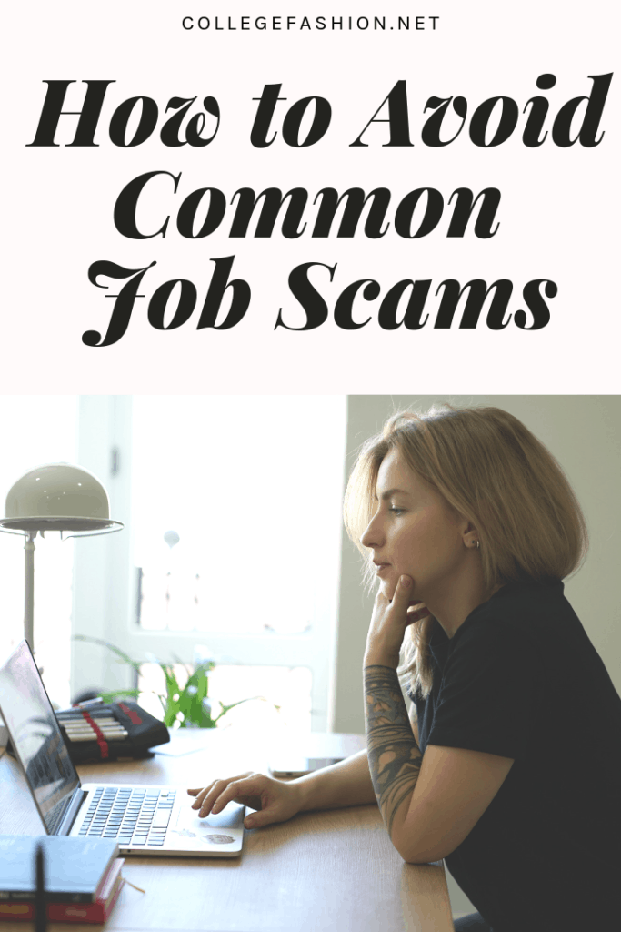 How to avoid common job scams