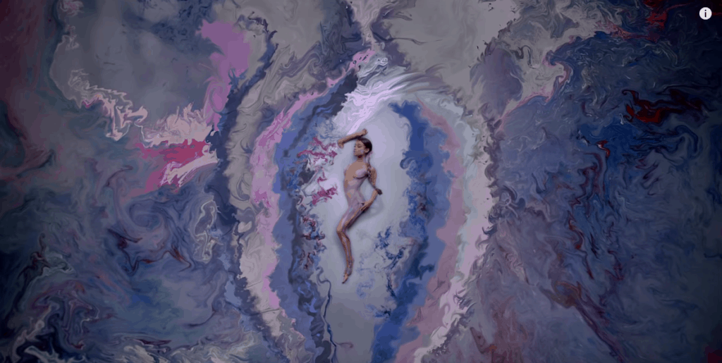 Ariana Grande god is a woman music video screenshot