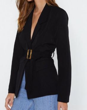 belted blazer - fall trends for 2019