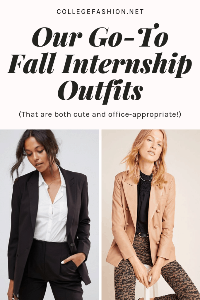 Our favorite fall internship outfits for every office