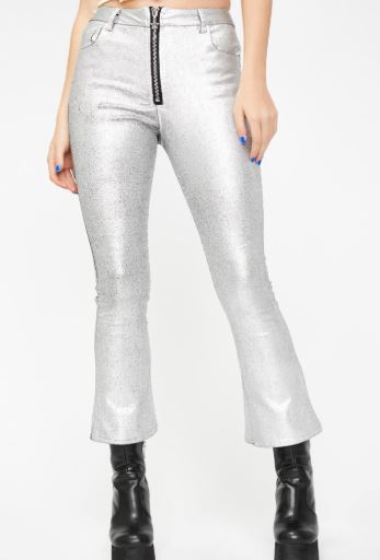 Silver jeans
