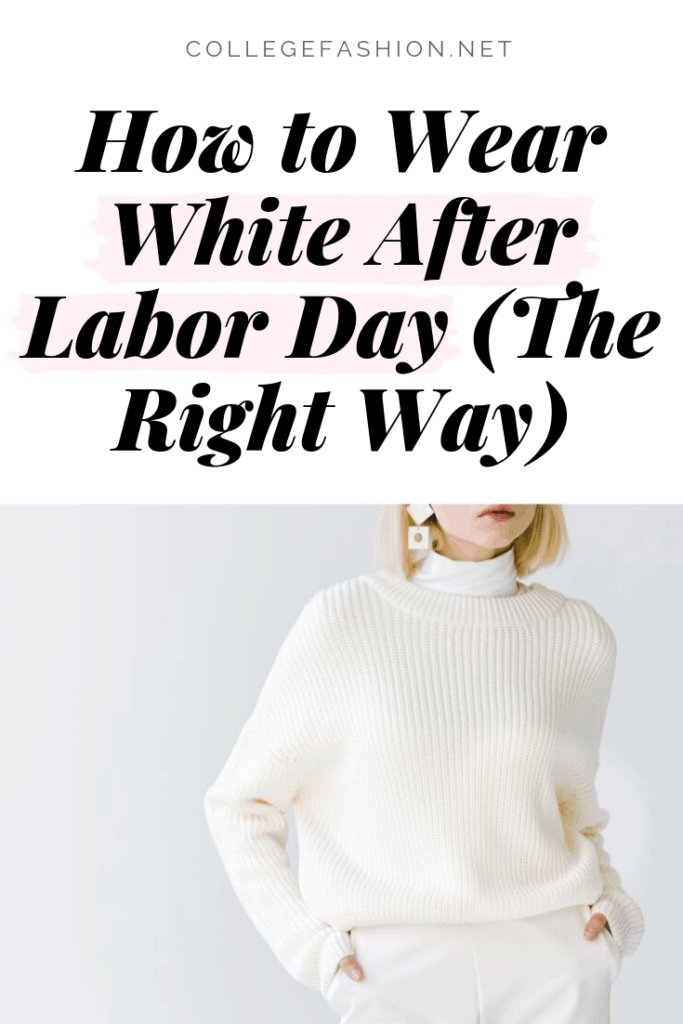 White after labor day - how to wear winter white and white pants after Labor Day