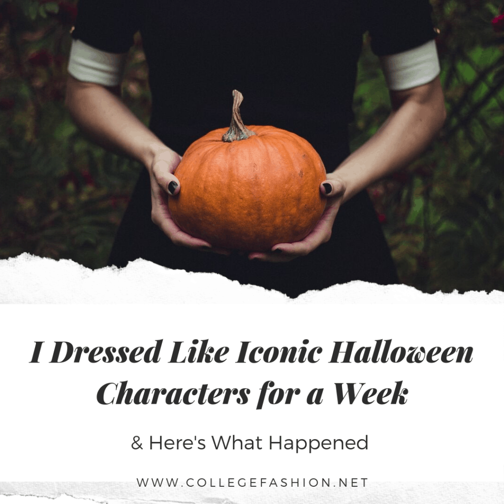 I dressed like Iconic Halloween Characters for a week Main Image
